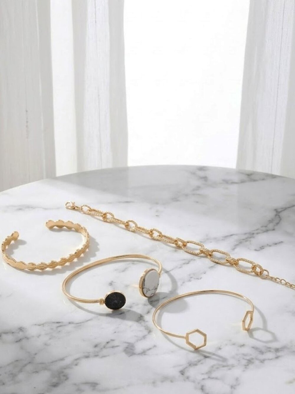 Unique Bangle Bracelet Set